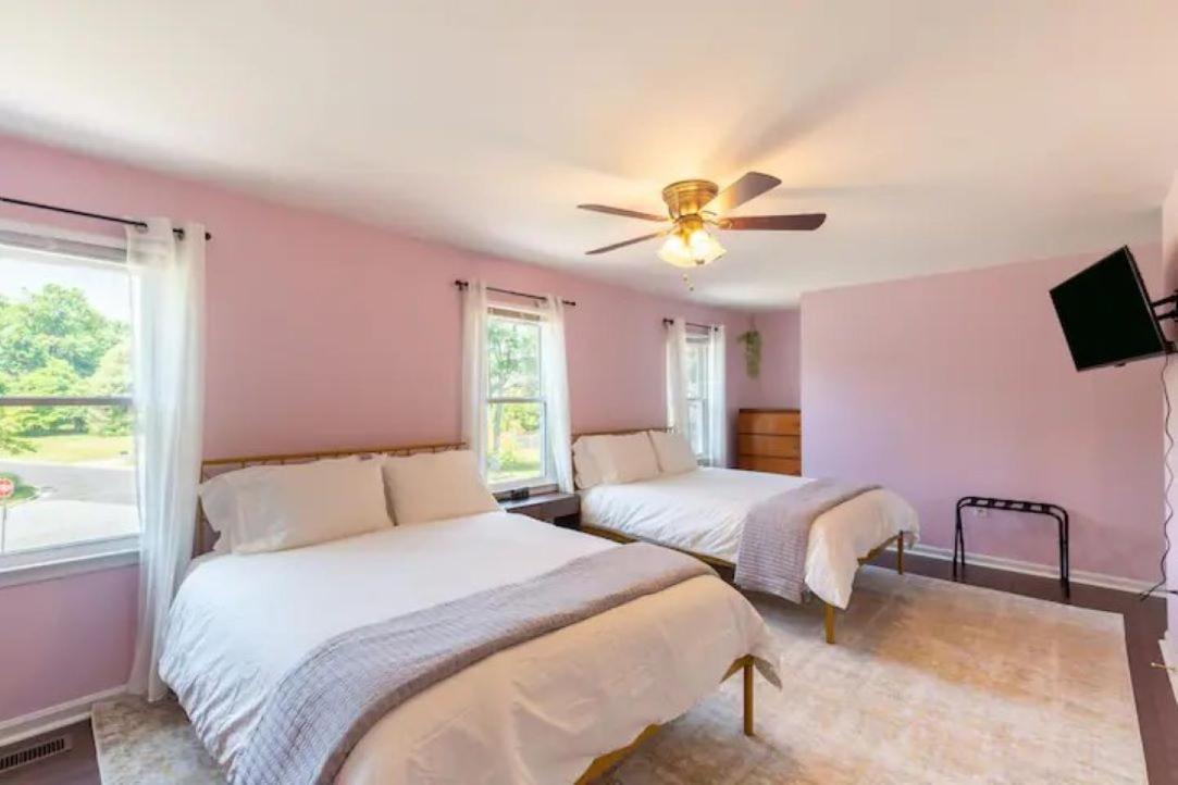 Lrge 5 Bedroom 9 Beds Near Dc-Pool, Hot Tub, Gym, Game Rm, Fire Pit Буі Екстер'єр фото