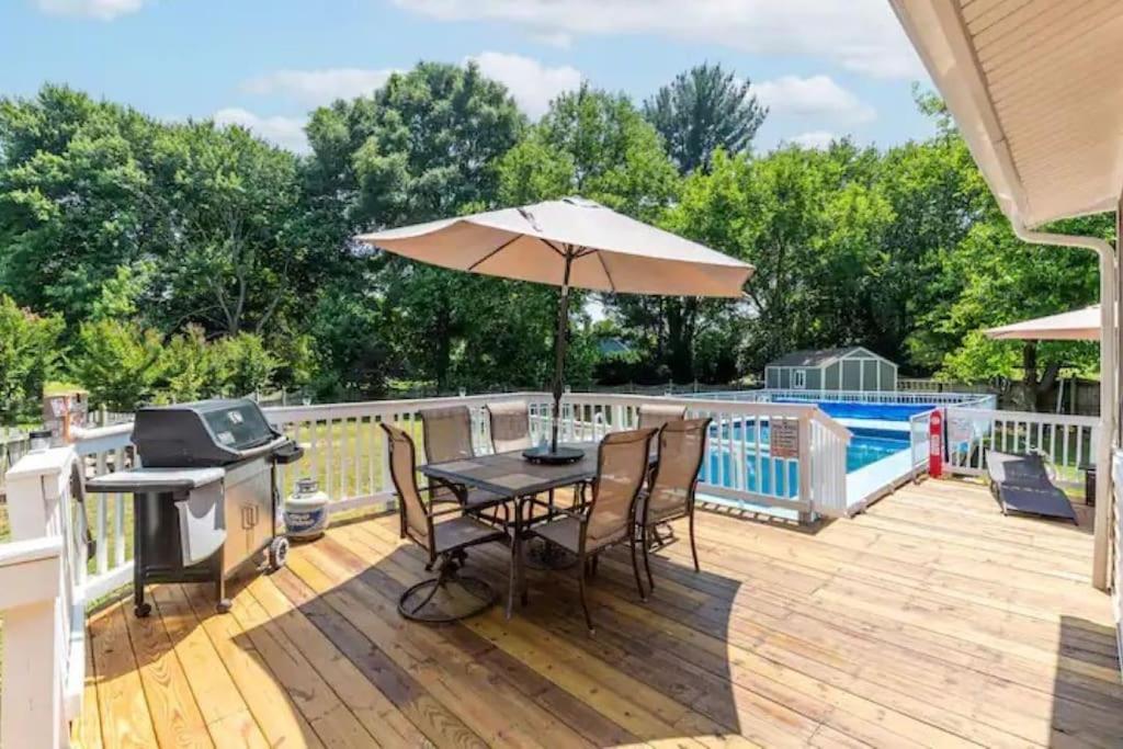Lrge 5 Bedroom 9 Beds Near Dc-Pool, Hot Tub, Gym, Game Rm, Fire Pit Буі Екстер'єр фото